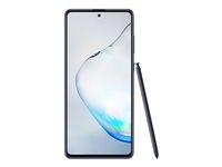 Samsung Galaxy Note10 Lite - 4G smartphone - double SIM - RAM 6 Go / Mémoire interne 128 Go - microSD slot - écran OEL - 6.7" - 2400 x 1080 pixels - 3 x caméras arrière 12 MP, 12 MP, 12 MP - front camera 32 MP - noir spatial SM-N770FZKDXEF