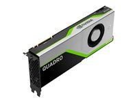 NVIDIA Quadro RTX 6000 Graphics Accelerator - Carte graphique - Quadro RTX 6000 - 24 Go GDDR6 - PCIe 3.0 x16 - 4 x DisplayPort, USB-C - pour ProLiant XL270d Gen10, XL270d Gen10 for HPE Ezmeral Container Platform R0Z45A