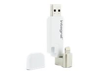 Integral iShuttle - Clé USB - 16 Go - USB 3.0 / Lightning INFD16GBISHUTTLE