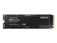 Samsung 970 EVO Plus MZ-V7S2T0BW - SSD - chiffré - 2 To - interne - M.2 2280 - PCIe 3.0 x4 (NVMe) - mémoire tampon : 2 Go - AES 256 bits - TCG Opal Encryption 2.0 MZ-V7S2T0BW