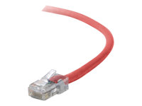 Belkin - Cordon de raccordement - RJ-45 (M) pour RJ-45 (M) - 5 m - CAT 5e - rouge - pour Omniview SMB 1x16, SMB 1x8; OmniView SMB CAT5 KVM Switch A3L791B05M-RED