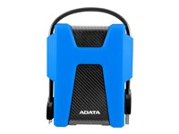 ADATA HD680 - Disque dur - chiffré - 2 To - externe (portable) - USB 3.1 - AES 256 bits - bleu AHD680-2TU31-CBL