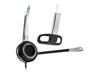 Sennheiser SH 330 - Micro-casque - sur-oreille - filaire - Quick Disconnect - argent 005354