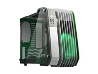 Enermax STEELWING ECB2010G - Tour - micro ATX - pas d'alimentation (SFX12V) - vert - USB/Audio ECB2010G