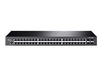 TP-LINK JetStream T2600G-52TS - Commutateur - Géré - 48 x 10/100/1000 + 4 x Gigabit SFP - Montable sur rack T2600G-52TS(TL-SG3452)