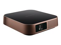 ViewSonic M2 - Projecteur DLP - LED - 3D - 1200 lumens - Full HD (1920 x 1080) - 16:9 - 1080p - IEEE 802.11a/b/g/n sans fil / Bluetooth 4.0 - noir mat M2
