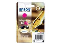 Epson 16XL - 6.5 ml - XL - magenta - original - emballage coque avec alarme radioélectrique/ acoustique - cartouche d'encre - pour WorkForce WF-2010, 2510, 2520, 2530, 2540, 2630, 2650, 2660, 2750, 2760 C13T16334022