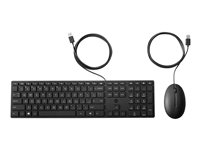 HP Desktop 320MK - Ensemble clavier et souris - pour HP 34; Elite Mobile Thin Client mt645 G7; EliteBook 830 G6 9SR36AA