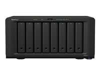 Synology Disk Station DS1821+ - Serveur NAS - 8 Baies - SATA 6Gb/s - RAID RAID 0, 1, 5, 6, 10, JBOD - RAM 4 Go - Gigabit Ethernet - iSCSI support DS1821+