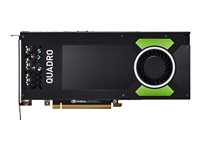 NVIDIA Quadro P4000 - Carte graphique - Quadro P4000 - 8 Go GDDR5 - PCIe 3.0 x16 - 4 x DisplayPort - Adaptateurs inclus VCQP4000-PB