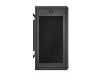 APC NetShelter WX AR106VI - Armoire - montable sur mur - noir - 6U - 19" AR106VI