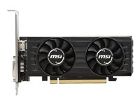 MSI RX 550 2GT LP OC - Carte graphique - Radeon RX 550 - 2 Go GDDR5 - PCIe 3.0 x8 profil bas - DVI, HDMI 912-V809-2635