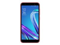 ASUS ZenFone Max M1 (ZB555KL) - 4G smartphone - double SIM - RAM 2 Go / Mémoire interne 16 Go - microSD slot - Écran LCD - 5.45" - 1440 x 720 pixels - 2x caméras arrière 13 MP, 8 MP - front camera 8 MP - Rouge rubis 90AX00P4-M01940