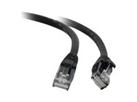 C2G - Cordon de raccordement - RJ-45 (M) pour RJ-45 (M) - 5 m - UTP - CAT 5e - démarré, sans crochet - noir 82416