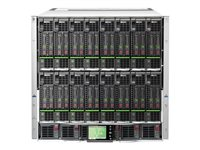 HPE BLc7000 Enclosure - Montable sur rack - jusqu'à 16 lames - alimentation - branchement à chaud 2400 Watt - avec ROHS Trial Insight Control License 681840-B21