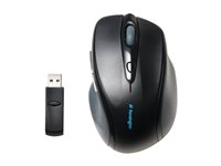 Kensington Pro Fit Full-Size - Souris - pour droitiers - optique - 5 boutons - filaire - USB - noir K72369EU